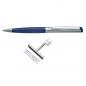 Preview: HERI | Stempelschreiber Diagonal Wave blau-silber (6231M)